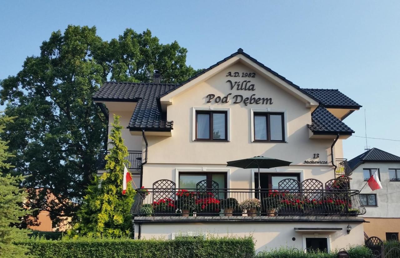 Отели типа «постель и завтрак» Villa Pod Dębem Леба-29